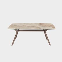 Tavolo di design in ceramica effetto marmo - Paradise, Riflessi