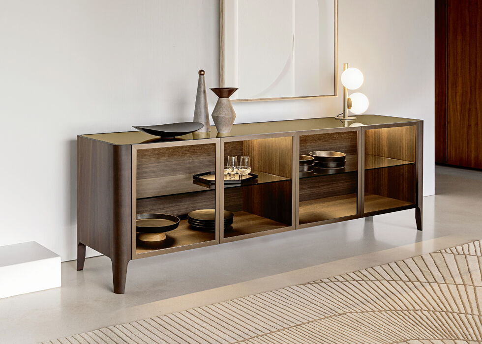 madia vetrina ottone 1