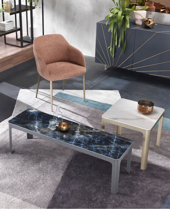 Tavolino da salotto moderni e dal design elegante - Corner, Riflessi