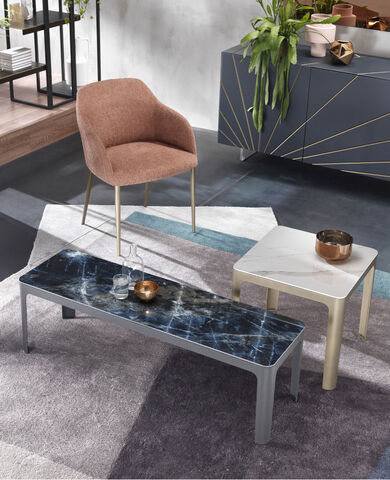 Tavolino da salotto moderni e dal design elegante - Corner, Riflessi