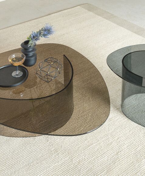 Tavolino da salotto in cristallo - Crystal, Riflessi