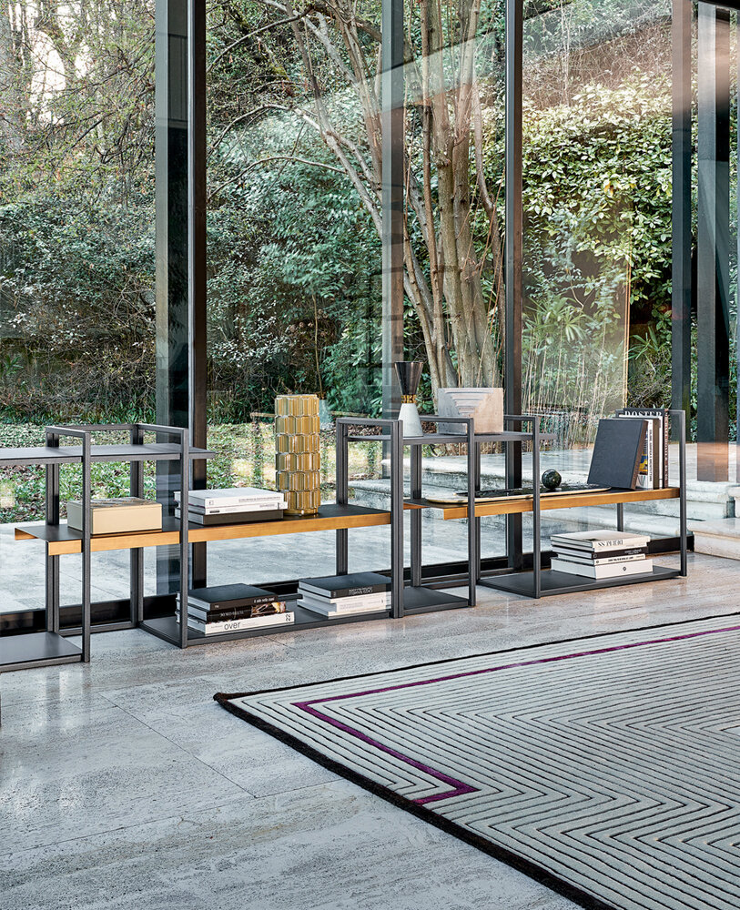 Libreria Moderna e di Design - Retrodivano  - Freewall, Riflessi