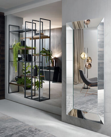 libreria divisorio metallo design