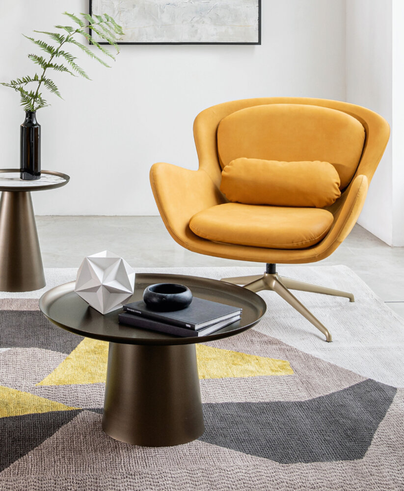 tavolino rotondo da salotto