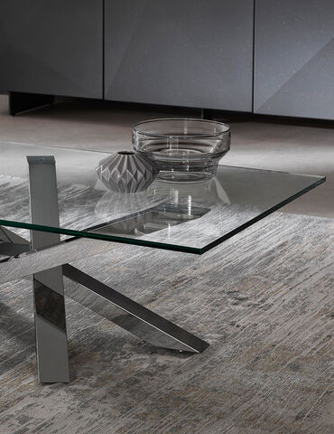 Tavolini da salotto in cristallo - Shangai, Riflessi