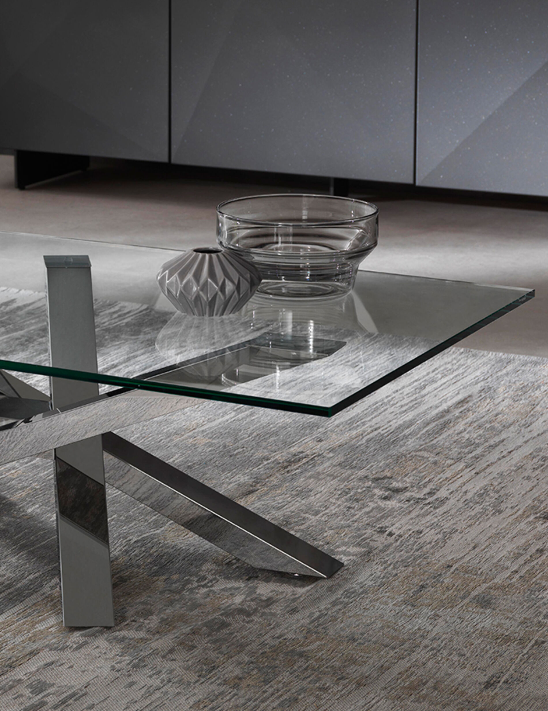 Tavolini da salotto in cristallo - Shangai, Riflessi