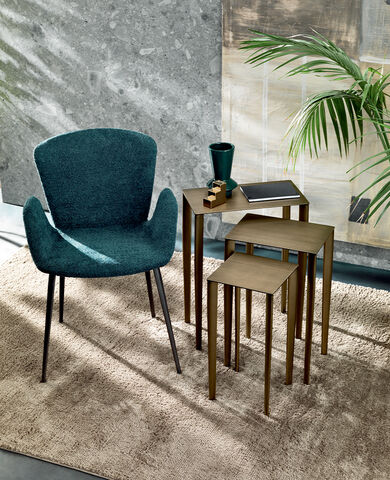 Tavolini da salotto in metallo - Tris, Riflessi