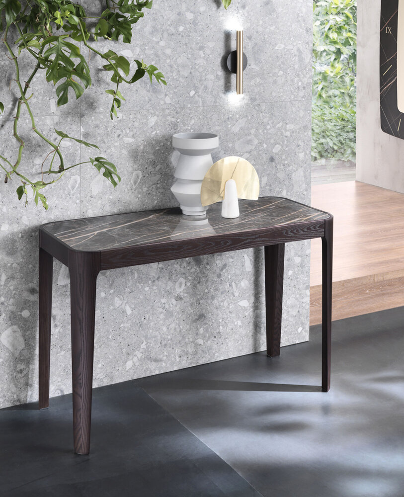 Consolle allungabile piano Ceramica -  Cross, Riflessi