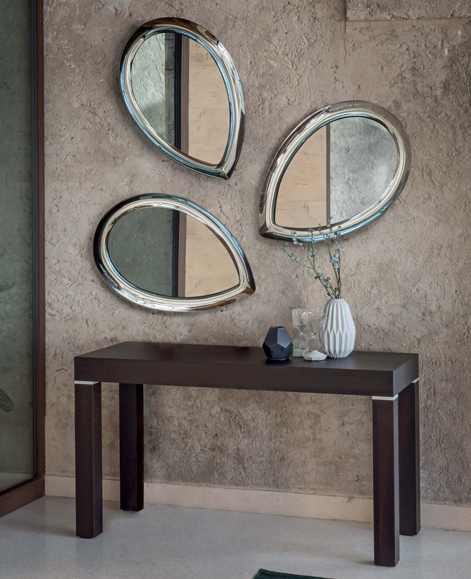 consolle legno pqr riflessi