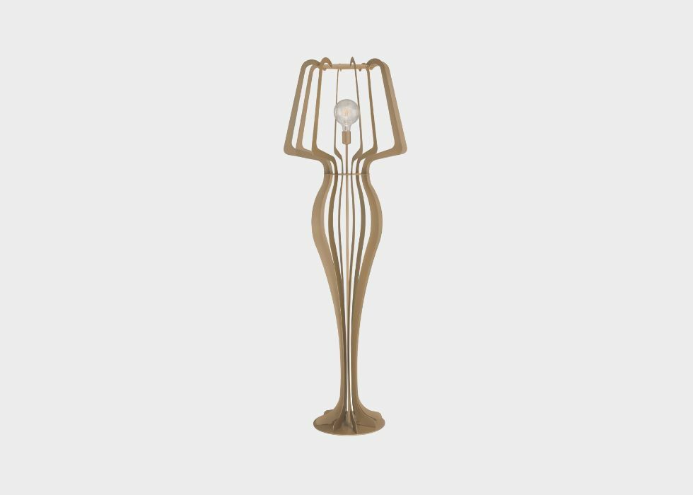 Piantana di Design, lampada da terra Moderna - Allegra, Riflessi