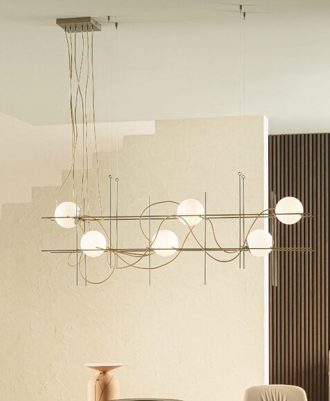 Lampade a sospensione moderne e lampadari di design - Iron, Riflessi