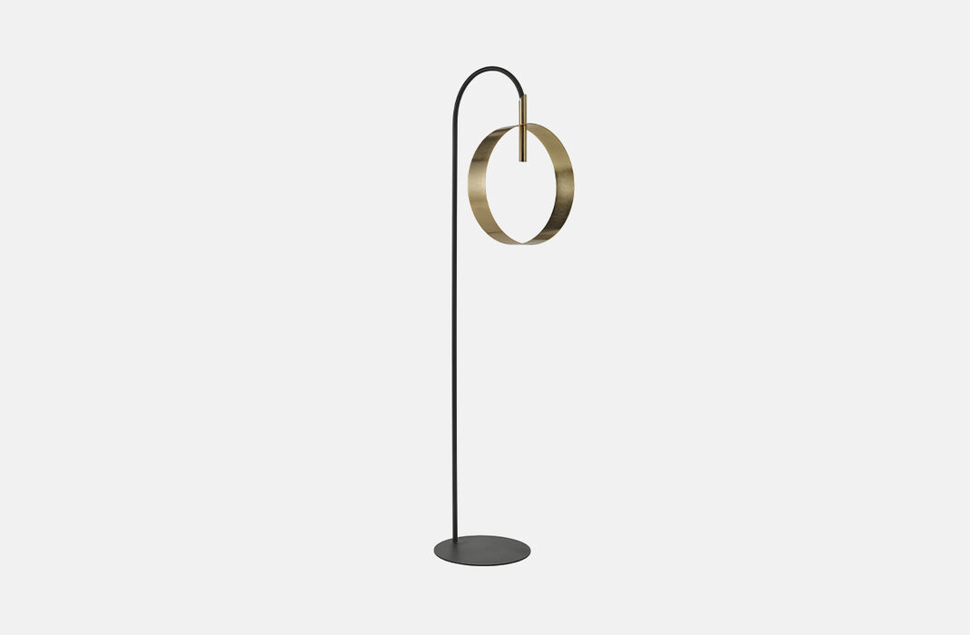 Lampada da terra di Design Led Loop Riflessi