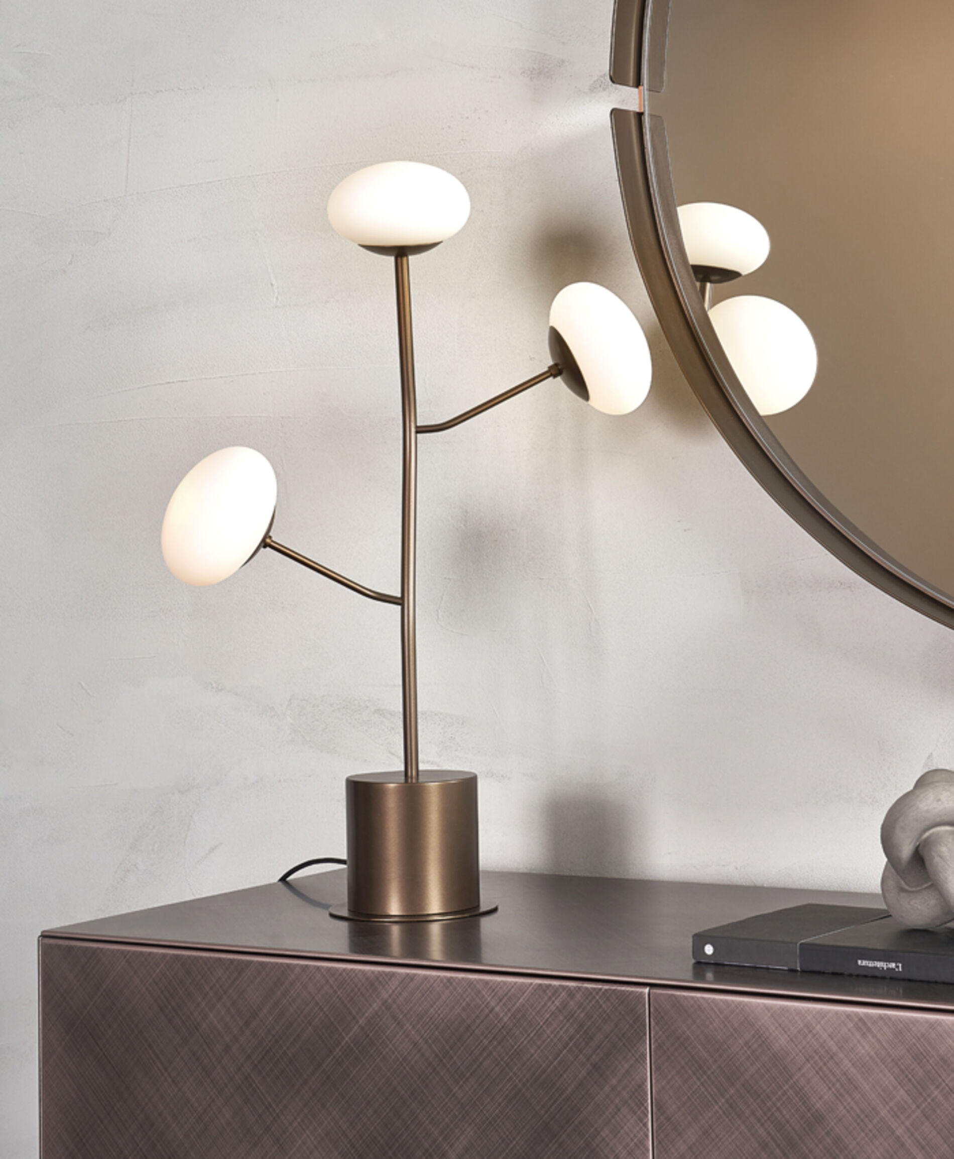 Ramy - Serie di lampade in metallo verniciato - Riflessi