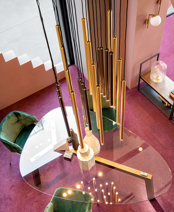 Lampadario di design Riflessi