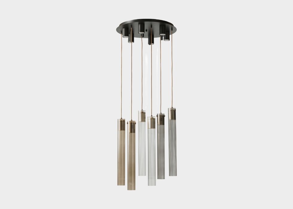 Lampada a Sospensione Design - Tube, Riflessi