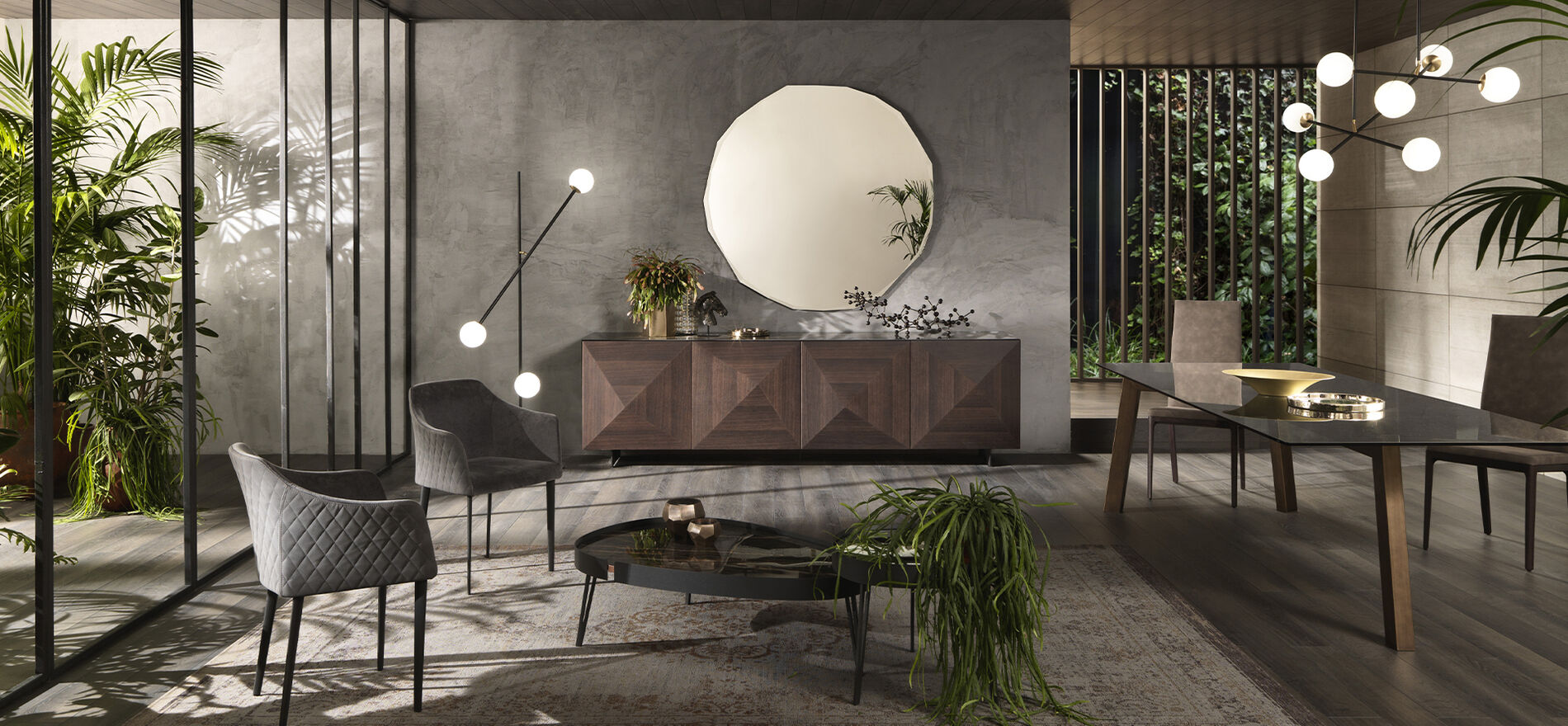 madia elegante in legno