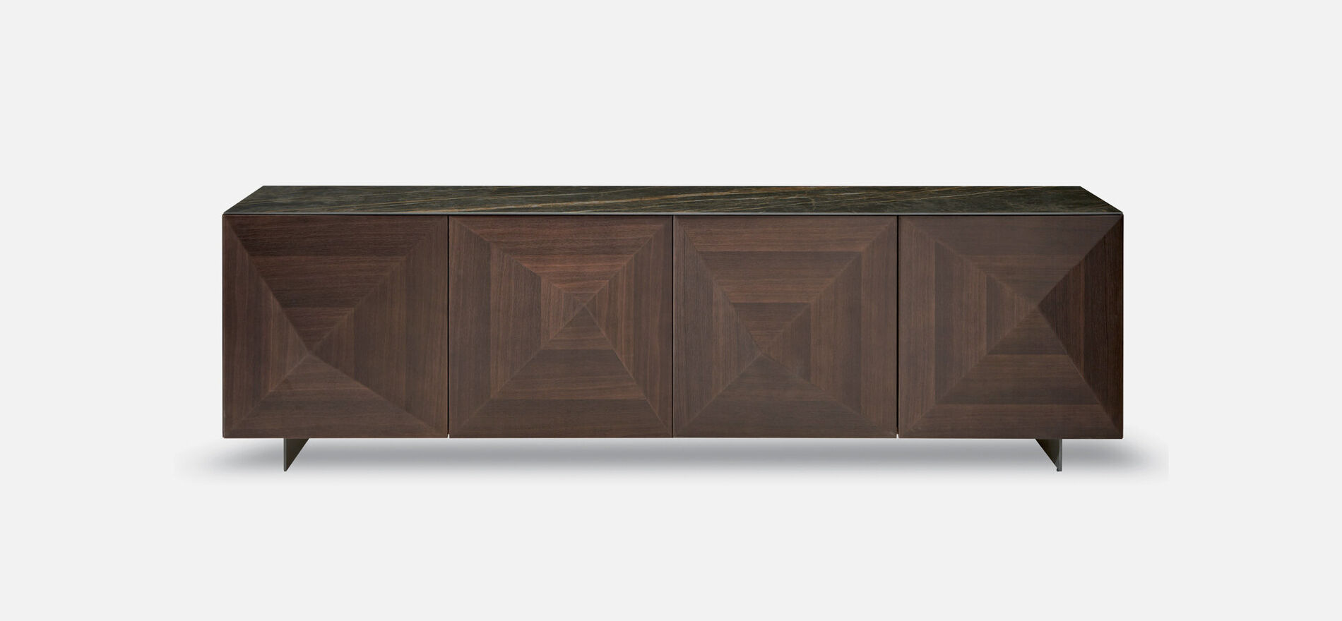 madia legno rovere coke