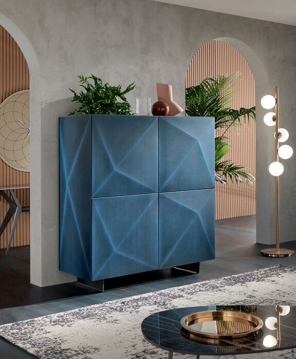 credenza cubric riflessi