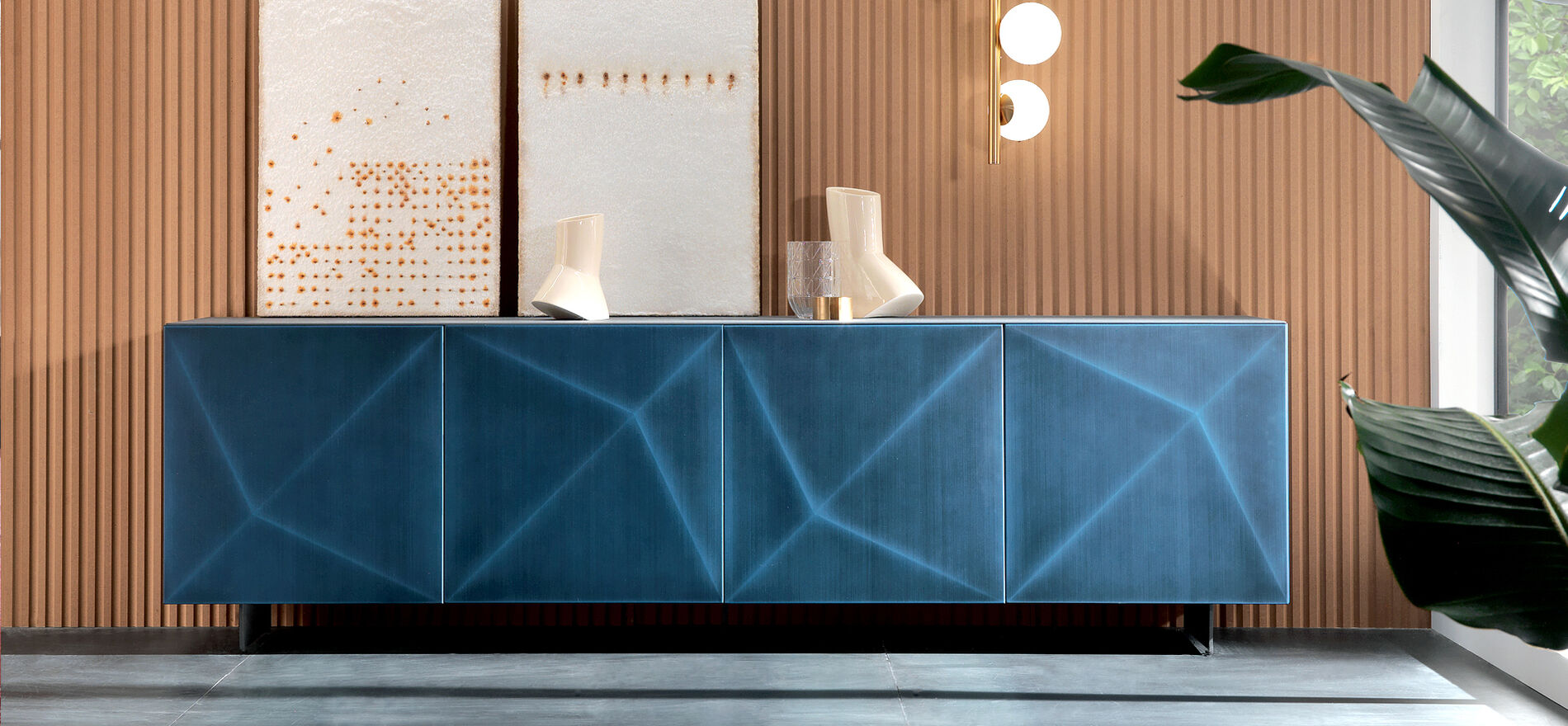 madia blu cobalto cubric