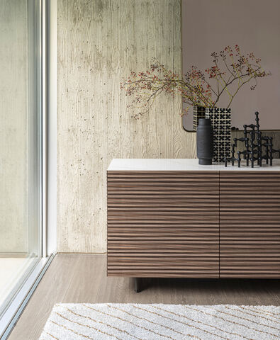 Madia moderna in legno per soggiorno - Dolce Vita, Riflessi