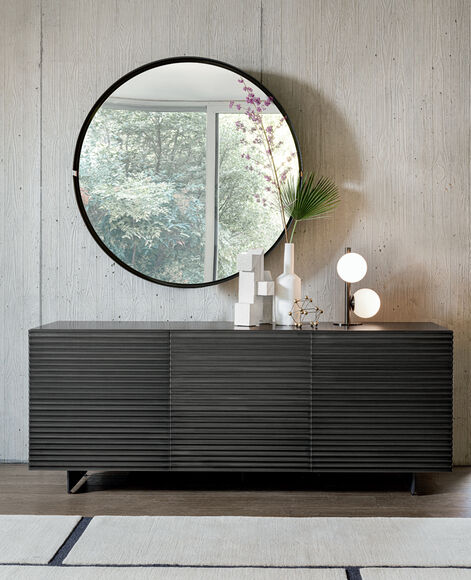 Madia Moderna di Design, raffinata ed elegante per ingresso o soggiorno   - Ola, Riflessi Madia Moderna di Design, raffinata ed elegante per ingresso o soggiorno   - Ola, Riflessi