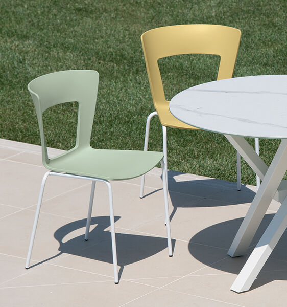 sedia impilabile lilia