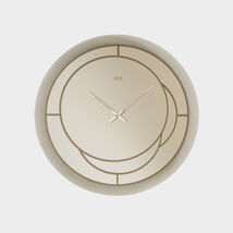 Orologio a specchio da parete di Design, bronzato, rotondo, Positano - Riflessi