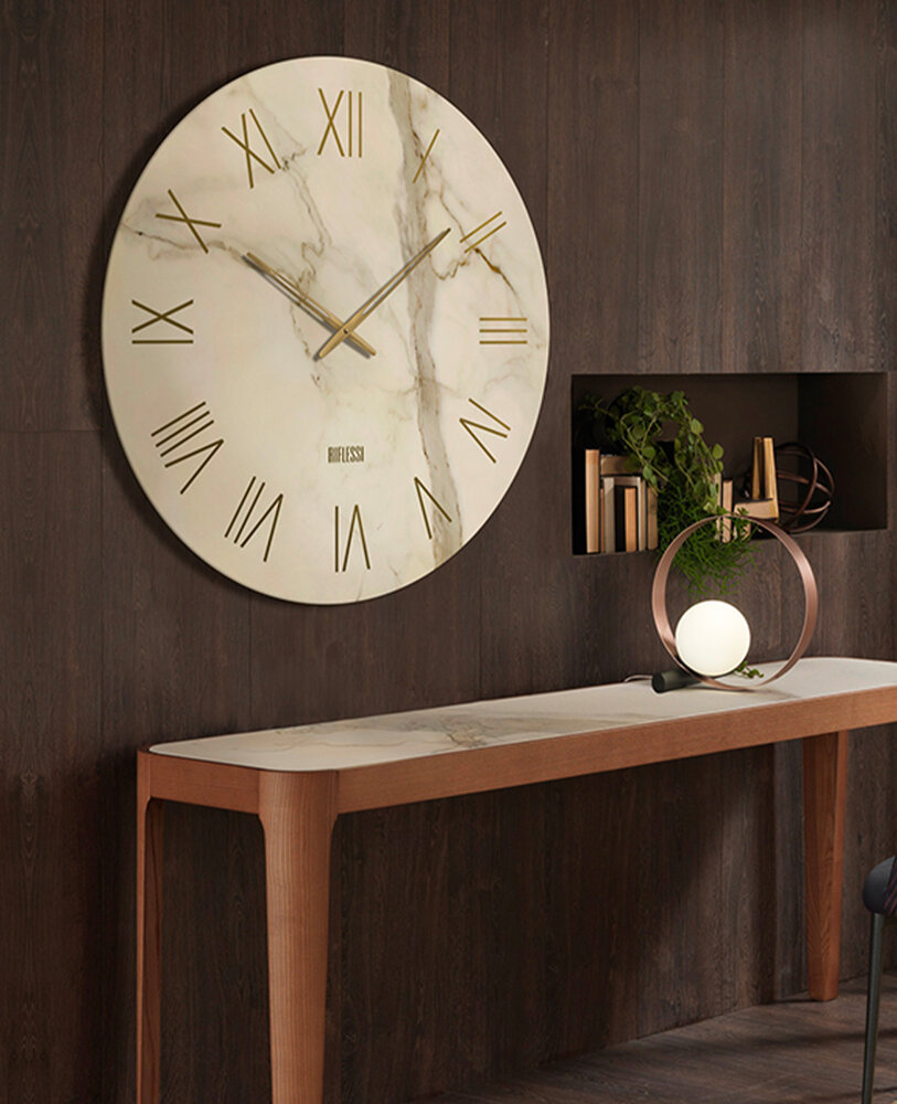 orologio rotondo ceramica