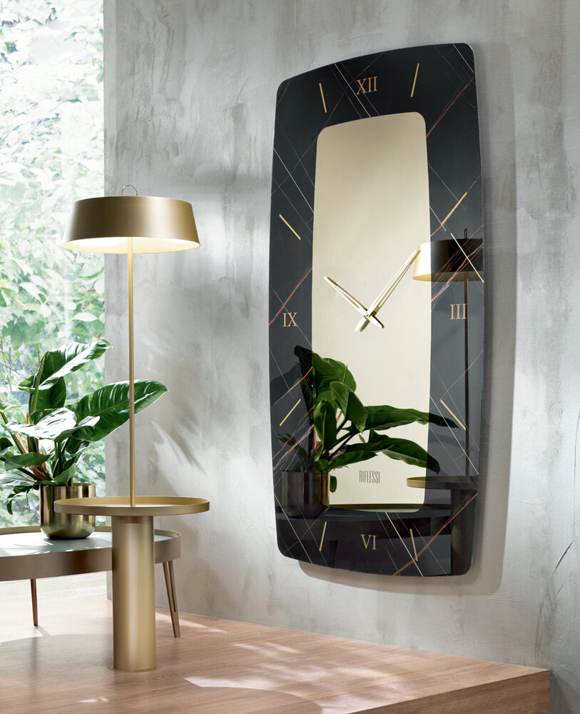 orologio rettangolare cristallo