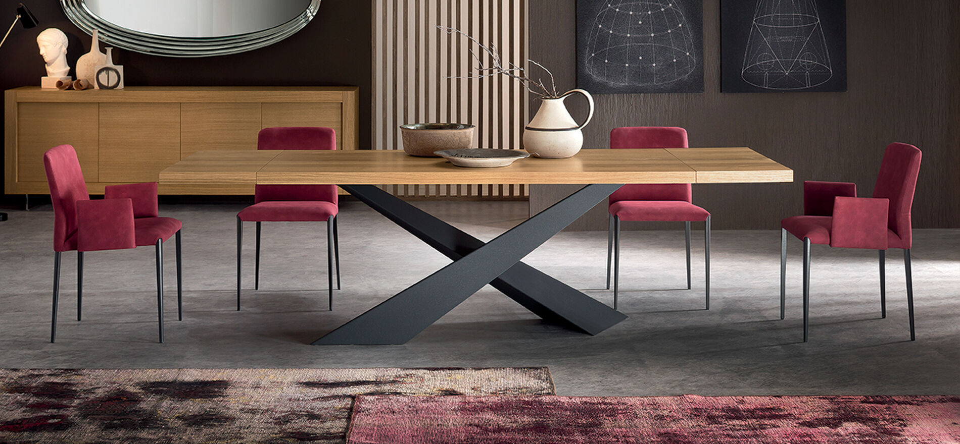 aurora sedia riflessi