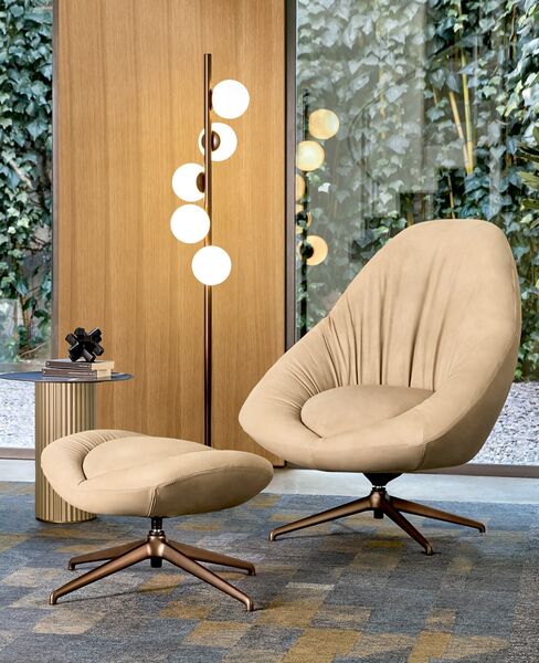 Poltrona moderna e di design - Bacio, Riflessi