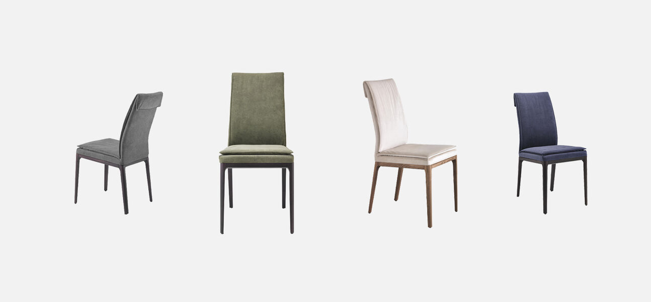 sedia schienale flessibile