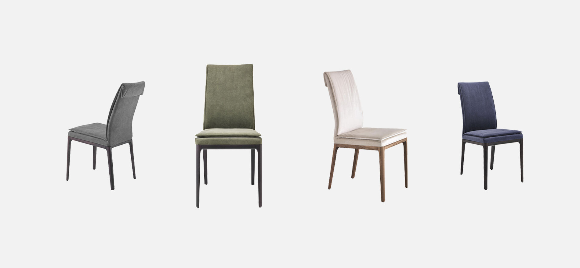 sedia schienale flessibile