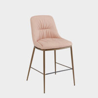 chic sgabello base metallo card