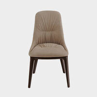 Sedie moderne in legno, sedie in pelle - Chic, Riflessi