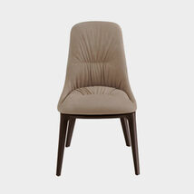 Sedie moderne in legno, sedie in pelle - Chic, Riflessi