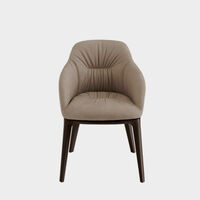 Sedie moderne in legno, sedie in pelle - Chic, Riflessi