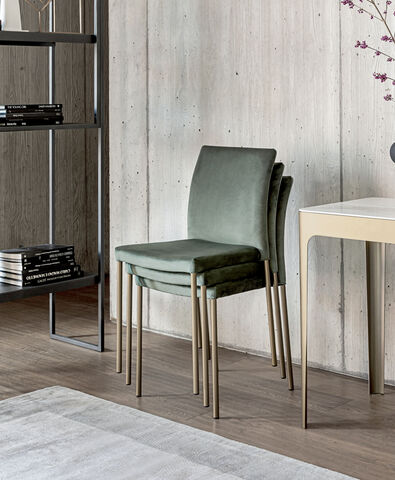 gaia sedia impilabile