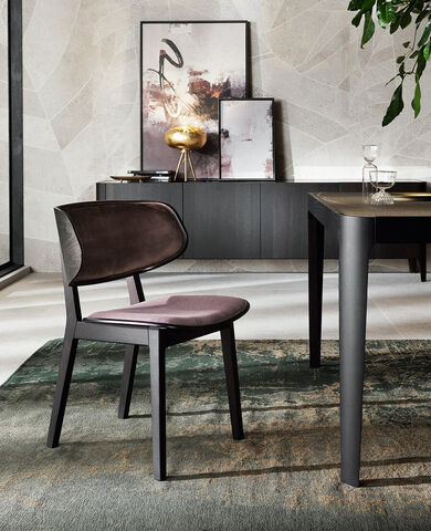 sedia in legno massello