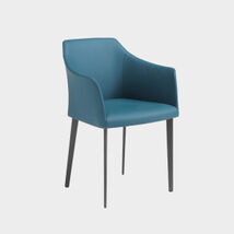 Poltroncina di design, per salotto, elegante e moderna - Carmen, Riflessi