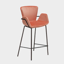 giada sgabello base metallo