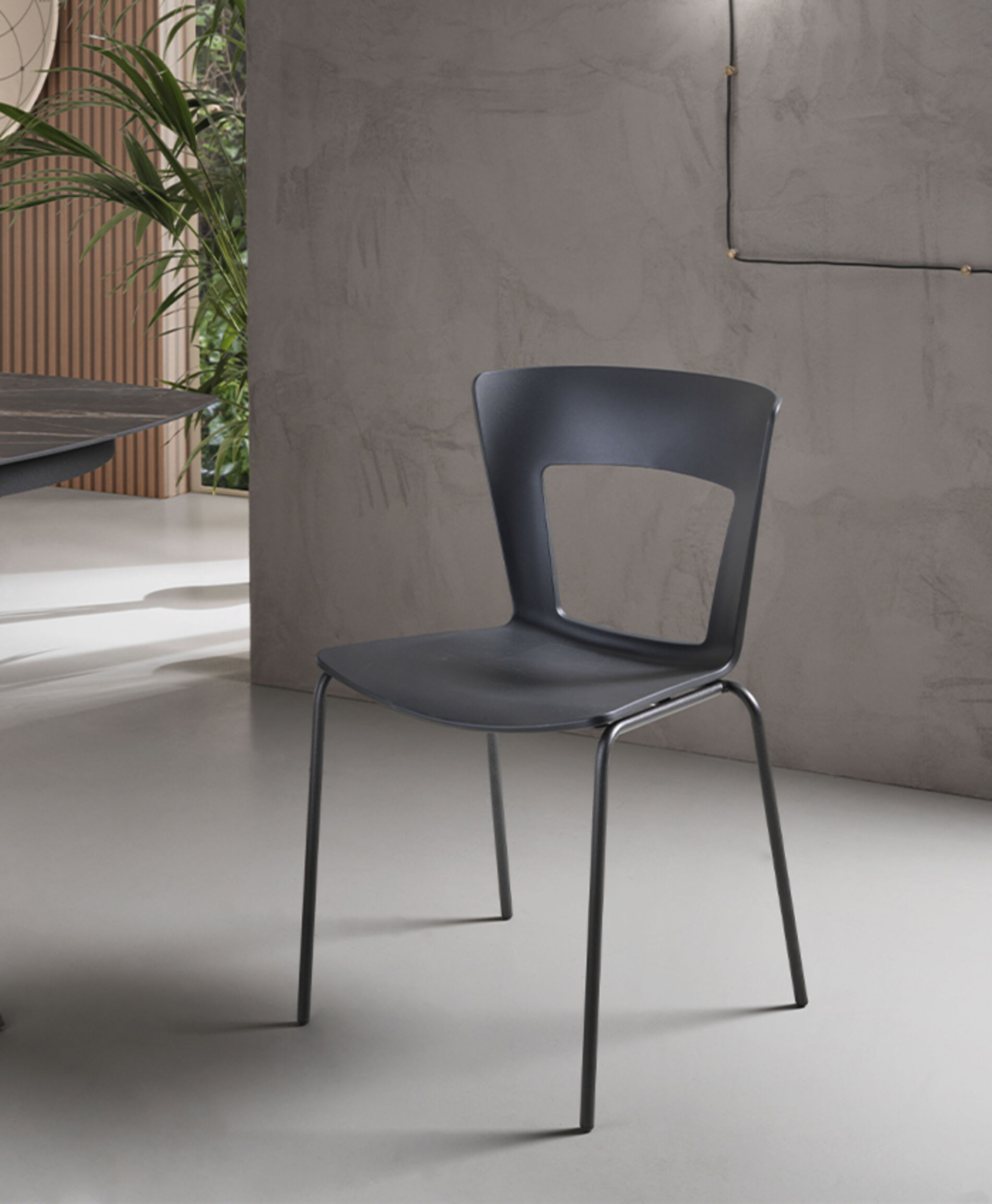 sedie impilabili design lilia