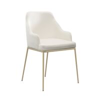 sedia  base metallo con braccioli