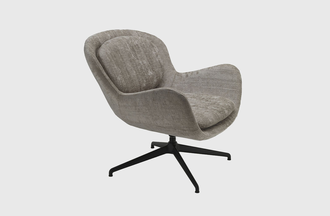 Meghan - poltrona di design, seduta e schienale ergonomici