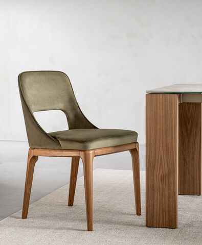 Sedia sala da pranzo, elegante e dal design moderno - Maia, Riflessi