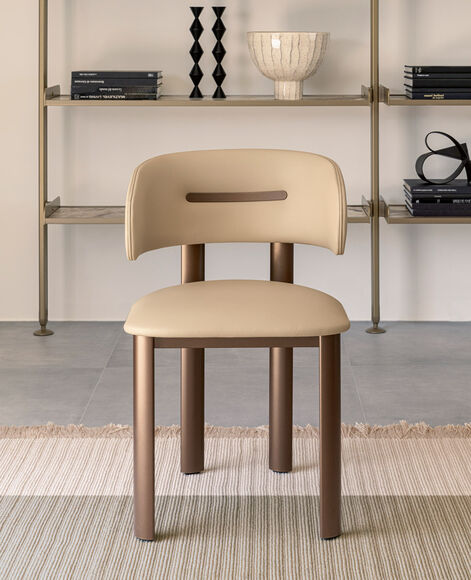 Sedia di design per salotto moderno - Velvet, Riflessi Sedia di design per salotto moderno - Velvet, Riflessi