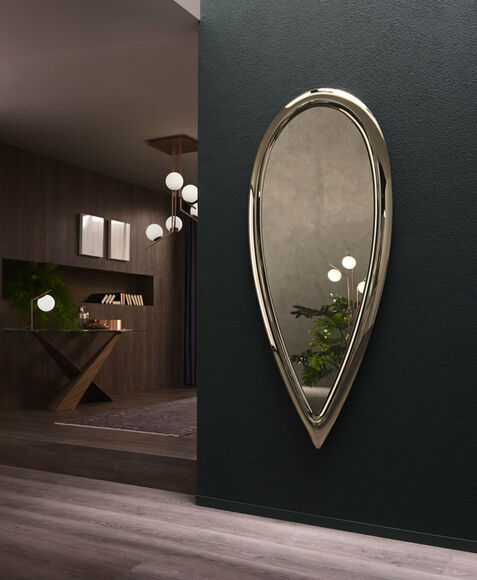 specchio a goccia antares riflessi