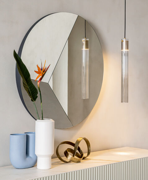 Specchio Tridimensionale Rotondo - Circle, Riflessi Specchio Tridimensionale Rotondo - Circle, Riflessi