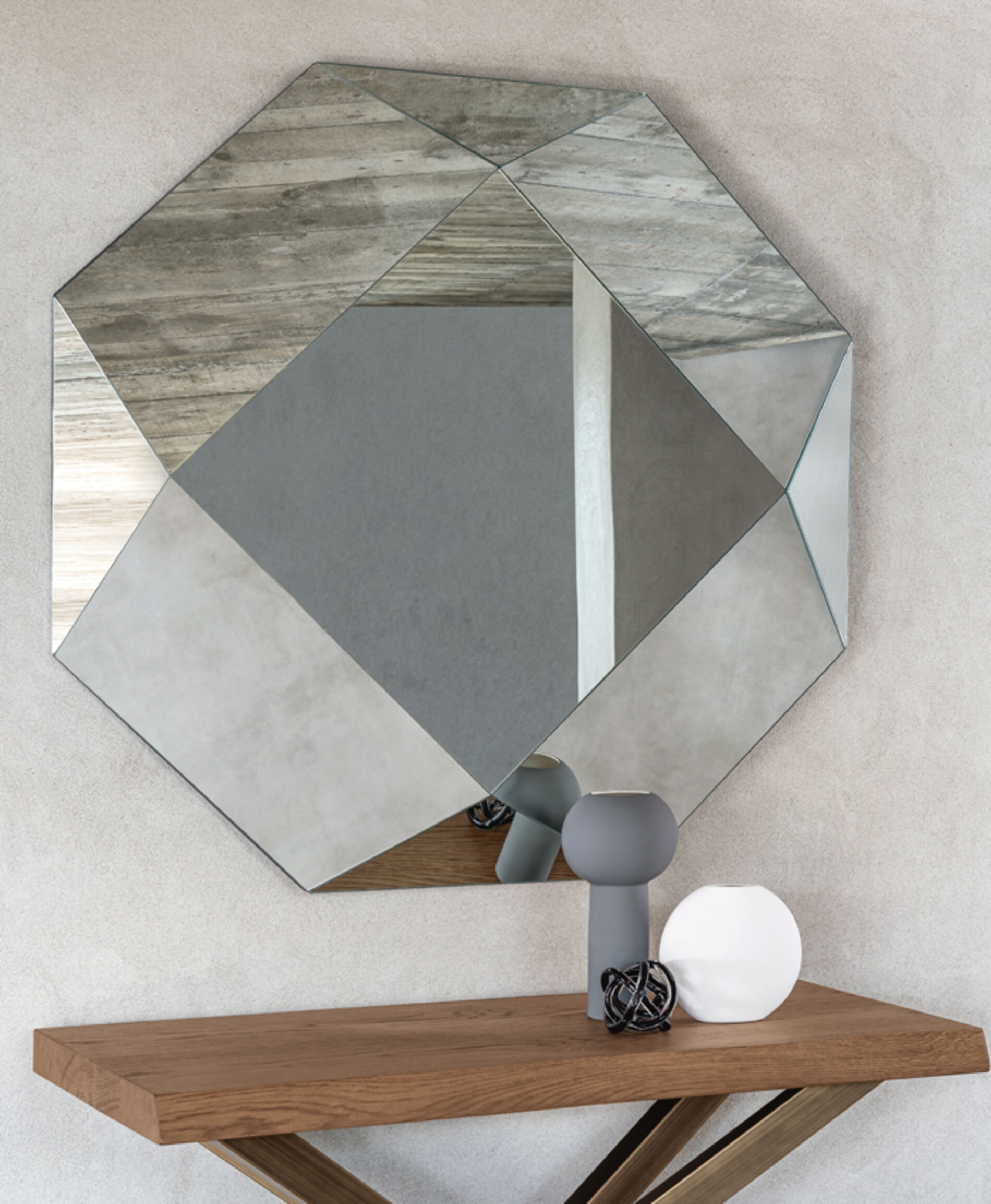 diamante specchio tridimensionale