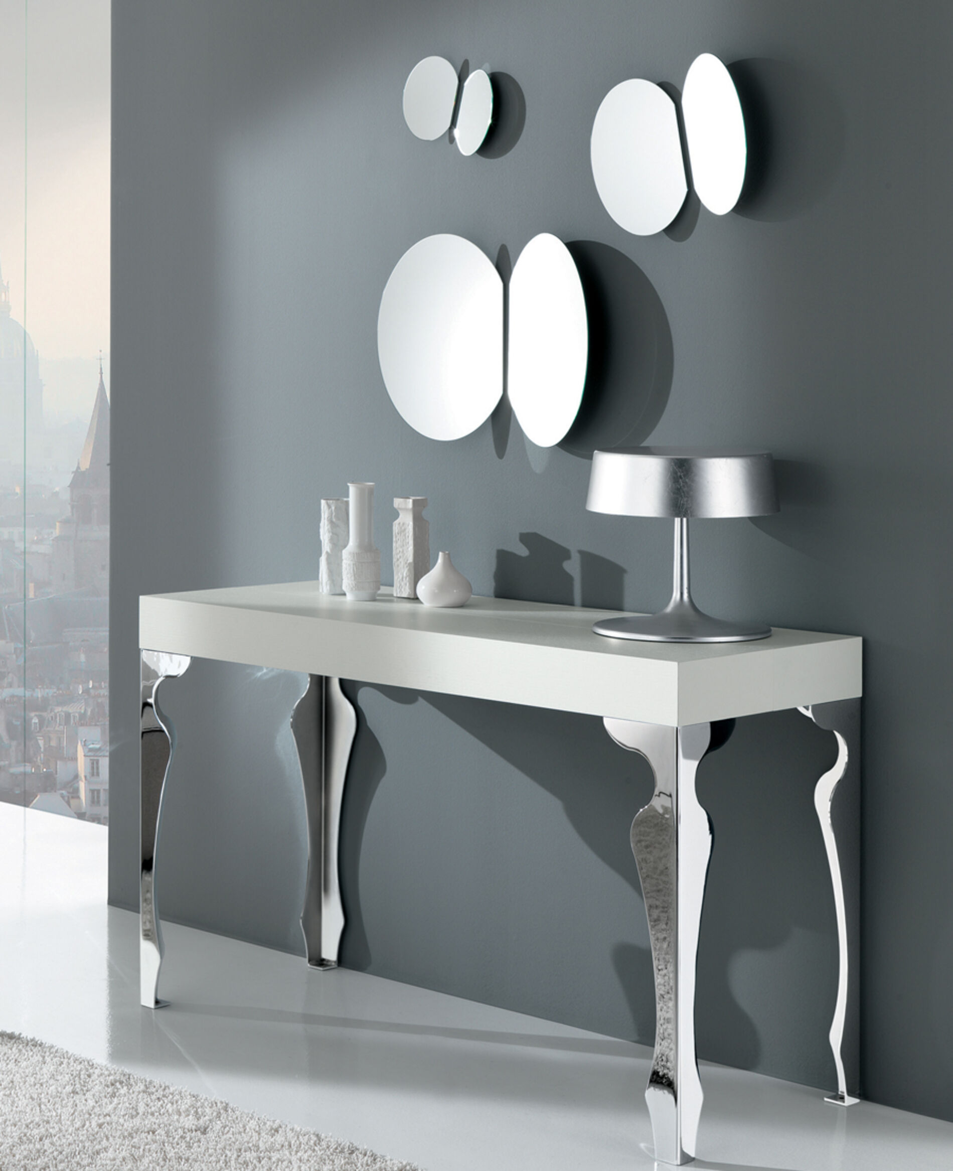 spechio farfalle riflessi